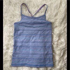 Girls IVIVVA ATHELTICA racer back tank top size 8